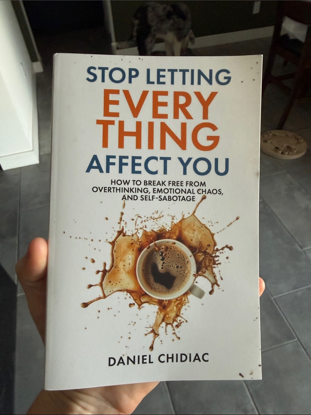 Undercover 'Stop Letting Everything Affect You' - White, Orange & Blue Cover